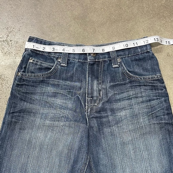 VTG Southpole Shorts Blue Denim Jorts Baggy Skater Y2K - Picture 6 of 10